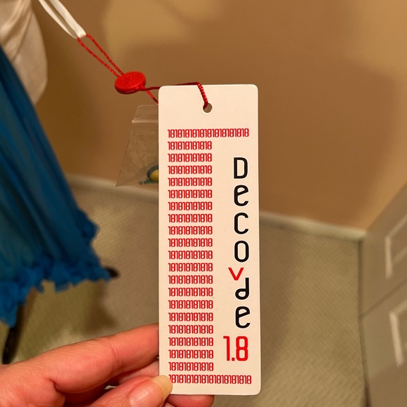 Blue / turquoise chiffon minidress/ party dress - Picture 3 of 6